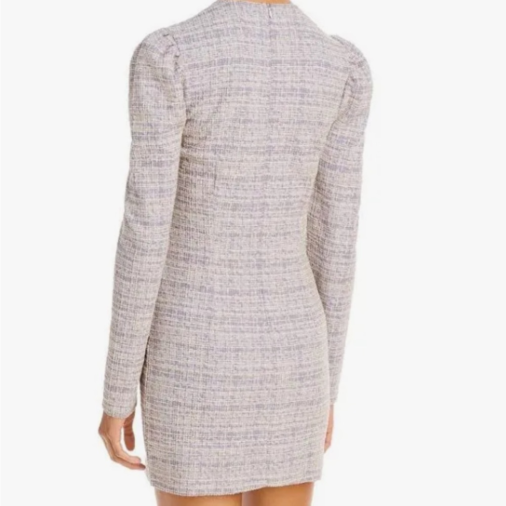 NWT - Aqua Lavender Tweed Mini Dress - Size XL - Picture 2 of 8